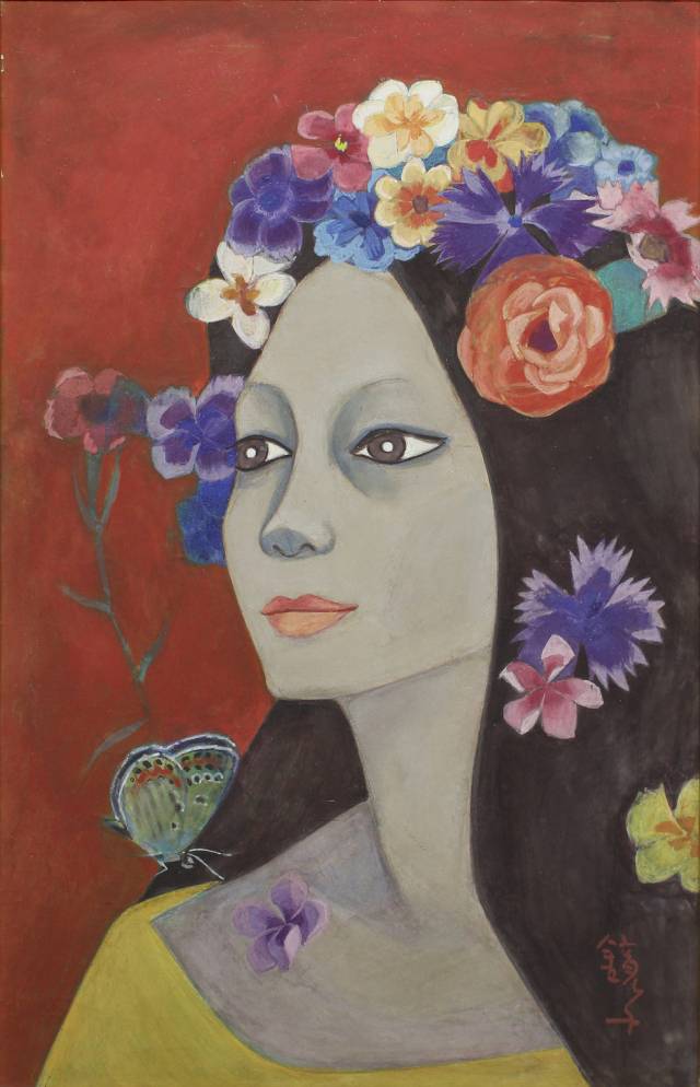 천경자, 고(孤), 1974 /제공=서울미술관