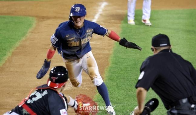 NC 최정원. /사진=강영조 선임기자