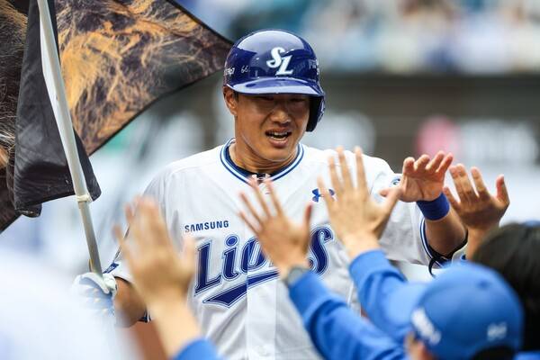 삼성 이성규가 추격의 솔로 홈런을 뽑아냈다. (사진=삼성)