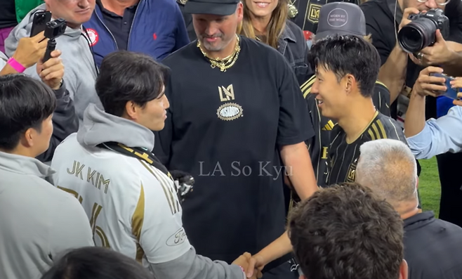 김종국-손흥민. 사진 | 유튜브