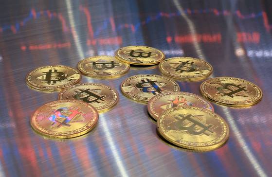 비트코인 모형. 뉴스1