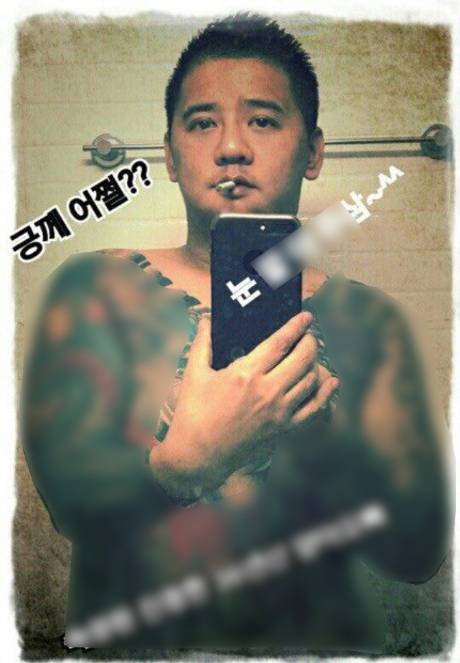 A photo of Lee Young-hak, which was posted on his social media account. [YONHAP]