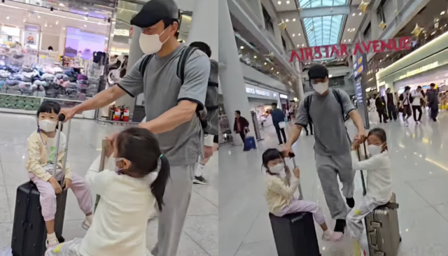 가수 박진영이 추석을 맞아 가족과 함께 여행을 떠났다. / 박진영 인스타그램