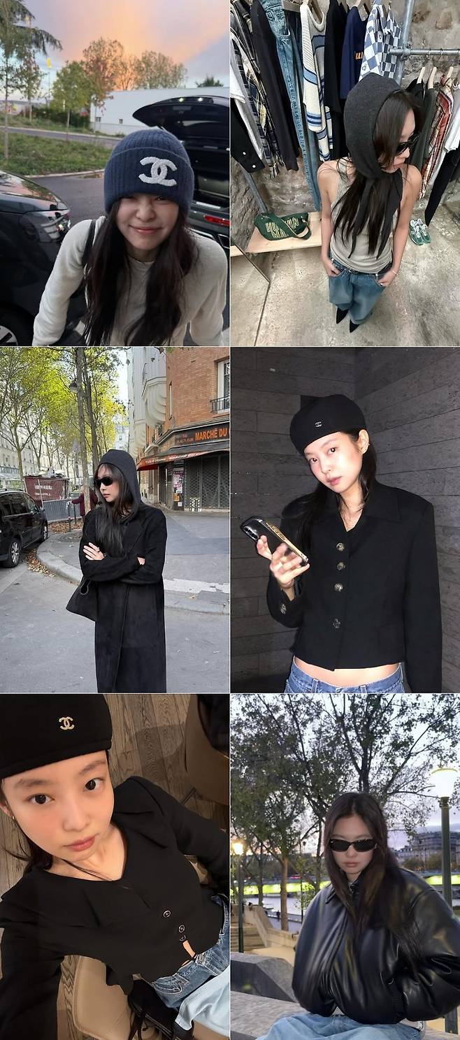 사진=제니 공식 계정