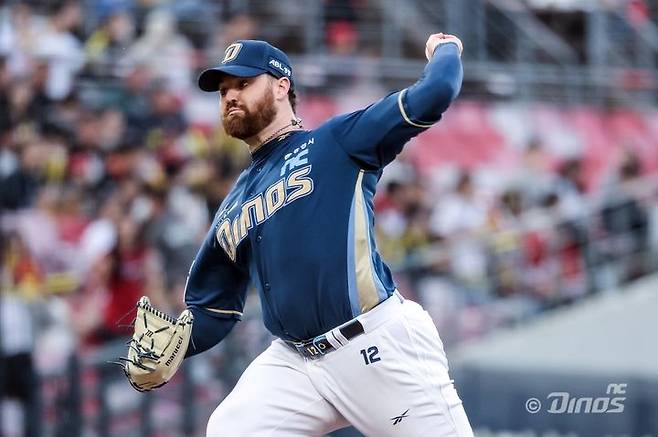 [서울=뉴시스] 프로야구 NC 다이노스의 로건 앨런. (사진 = NC 다이노스 제공) 2025.05.05. *재판매 및 DB 금지