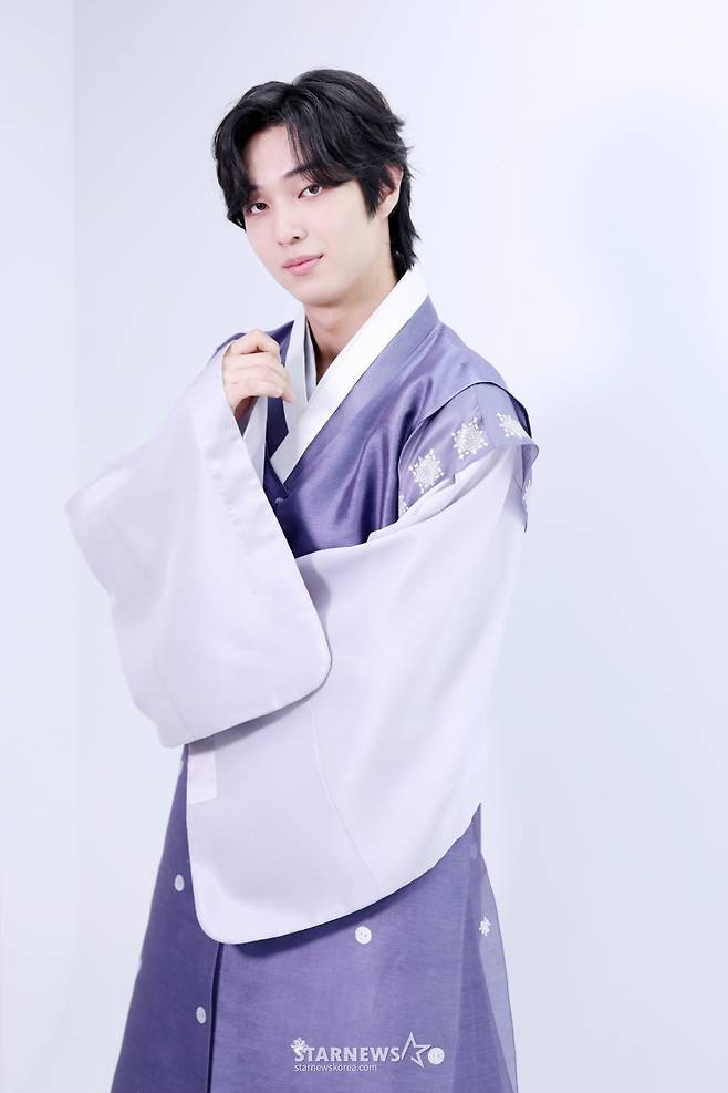 배우 전진서 한복 인터뷰 /사진=김휘선 기자 hwijpg@