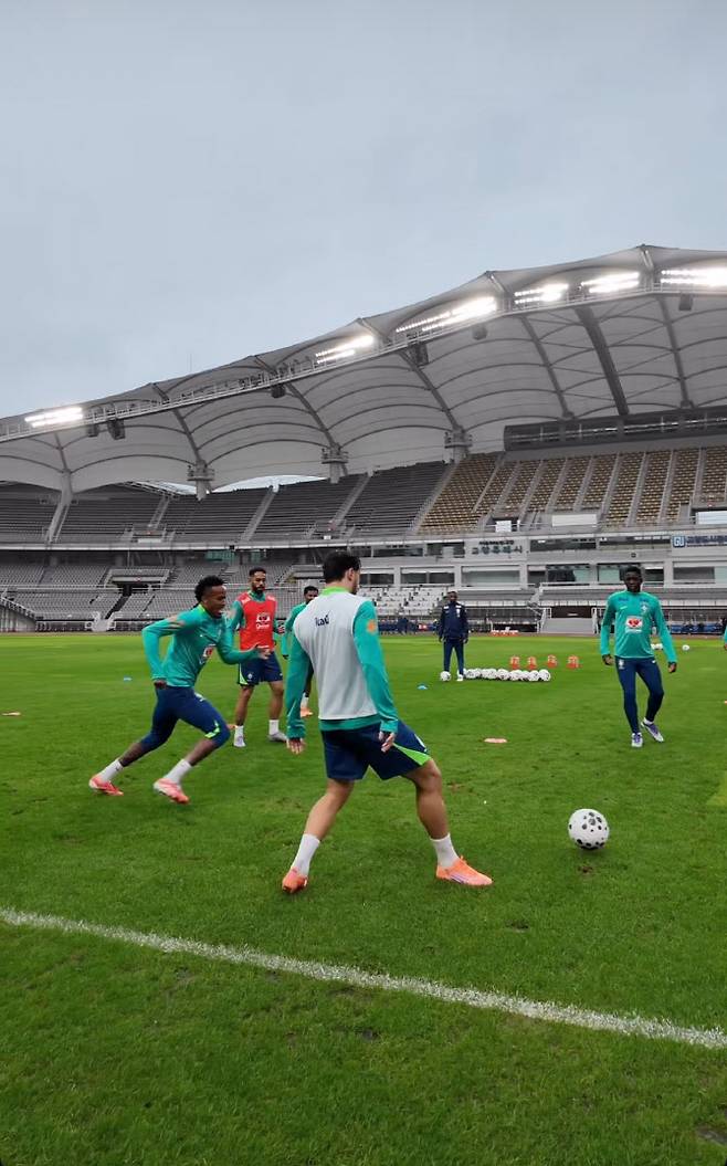 사진=브라질축구협회 SNS