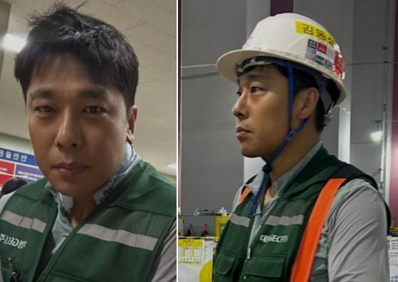 전 쇼트트랙 국가대표 선수 김동성이 2년 전부터 건설 현장에서 일하고 있다고 밝혔다. 사진 인민정 인스타그램 캡처