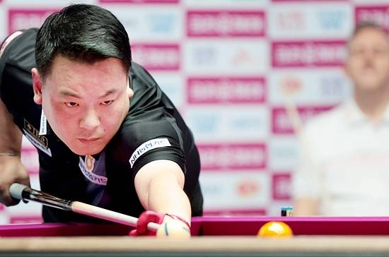 25/26시즌 크라운해태PBA챔피언십 결승전에서 레펀스에게 패해 아쉽게 준우승에 머문 조재호는 “하루에 두 경기 14세트를 치르는 것은 정말 힘들다”고 토로했다. (사진=PBA)