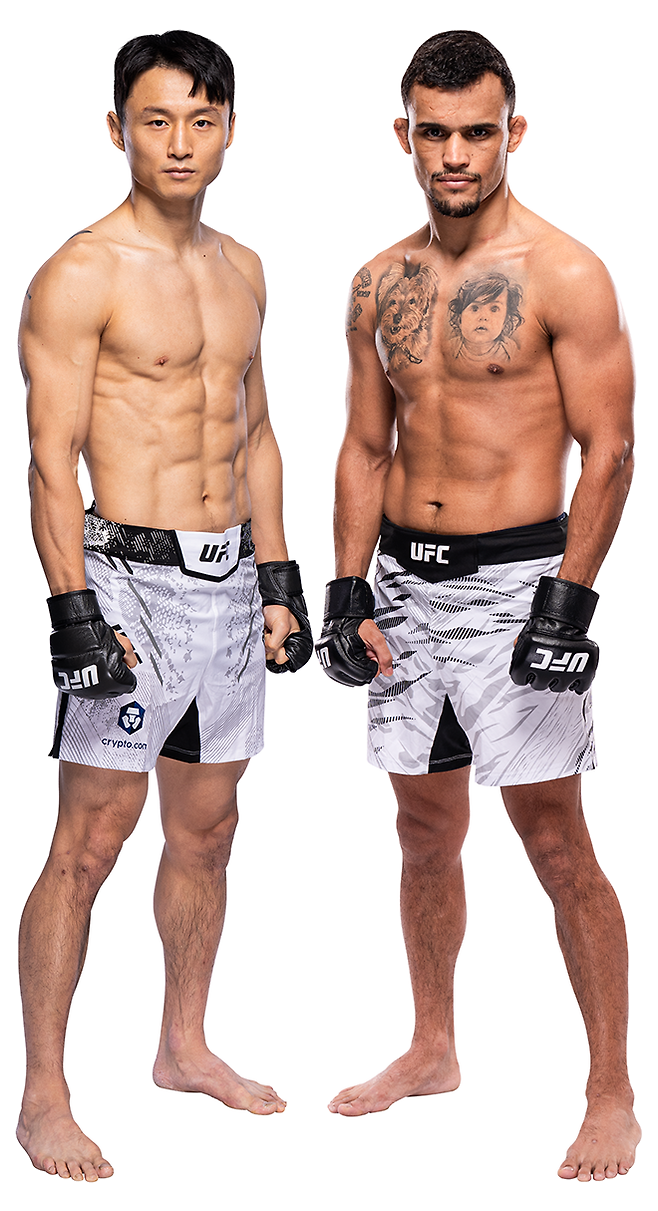 UFC 명예의 전당 헌액자 최두호, UFC 4승 1패 다니에우 구스타부 곤자가 산투스 프로필. 사진=TKO