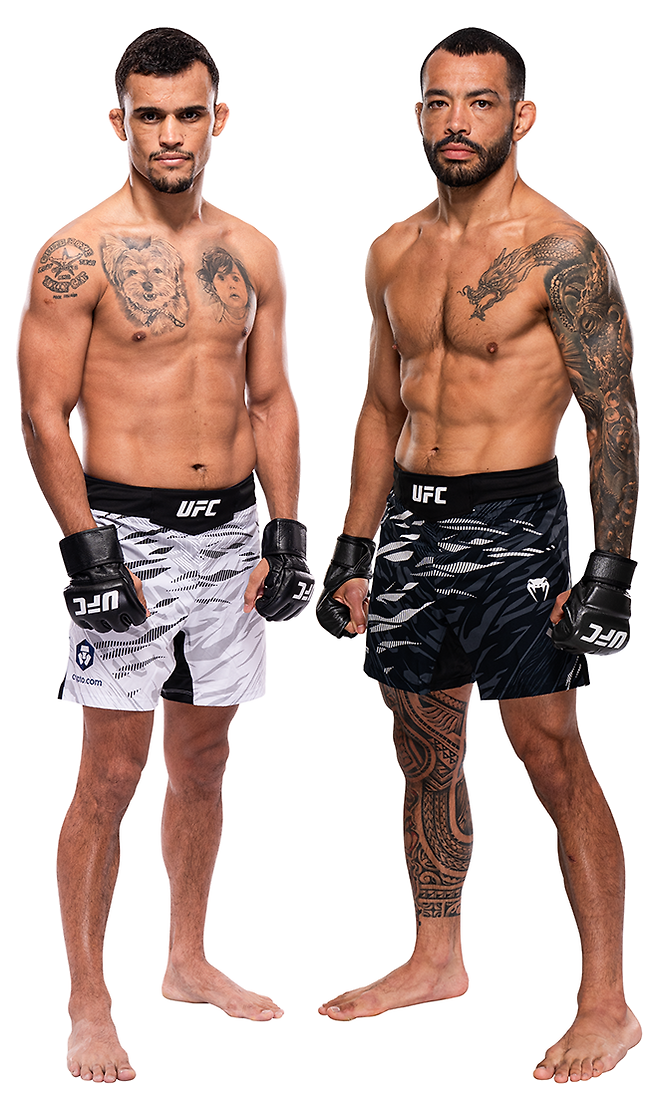 UFC 4승 1패 다니에우 구스타부 곤자가 산투스, UFC 페더급 공식랭킹 8위 출신 대니얼 알렉산더 이게 프로필. 사진=TKO