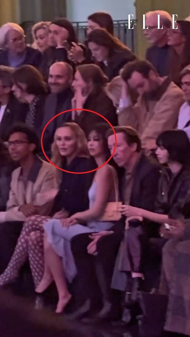 릴리 로즈 멜로디 뎁, 제니 (사진=엘르 재팬 공식 채널)