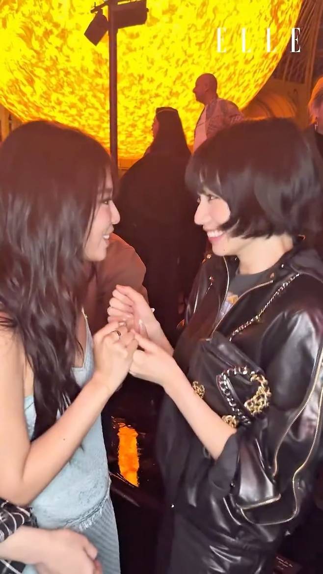 제니, 고마츠 나나 (사진=엘르 재팬 공식 채널)