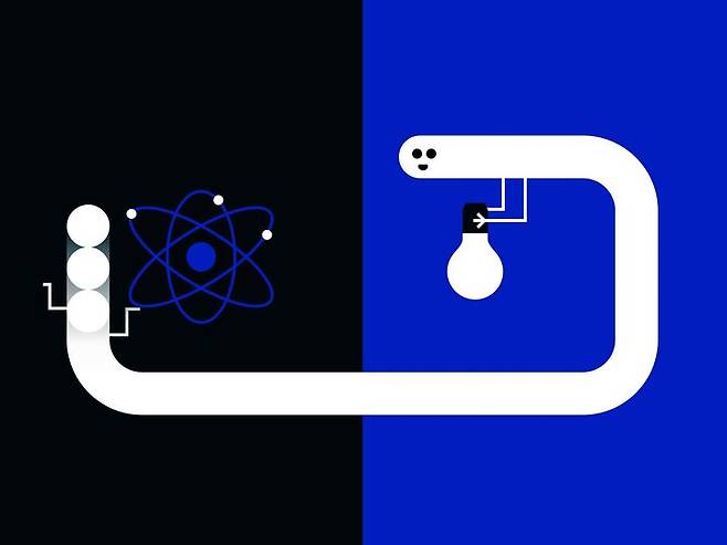2025 노벨물리학상 공동 수상자로 선정된 존 클라크, 미셸 데보레, 존 마티니스 교수는 손으로 잡을 수 있는 크기의 거시 세계 시스템에서 양자 역학의 작동 원리를 입증해냈다. (사진=노벨상위원회) *재판매 및 DB 금지