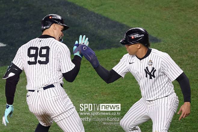 ▲ 후안 소토라는 든든한 앞 타자를 잃은 저지는 외롭게 분전하고 있고, 장타마저 터지지 않고 있다