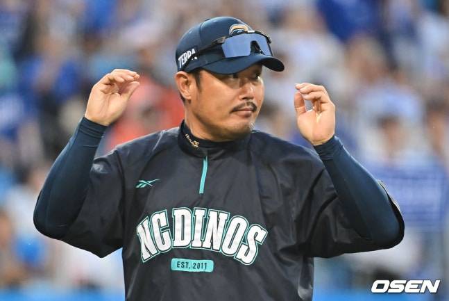 이호준 NC 감독.