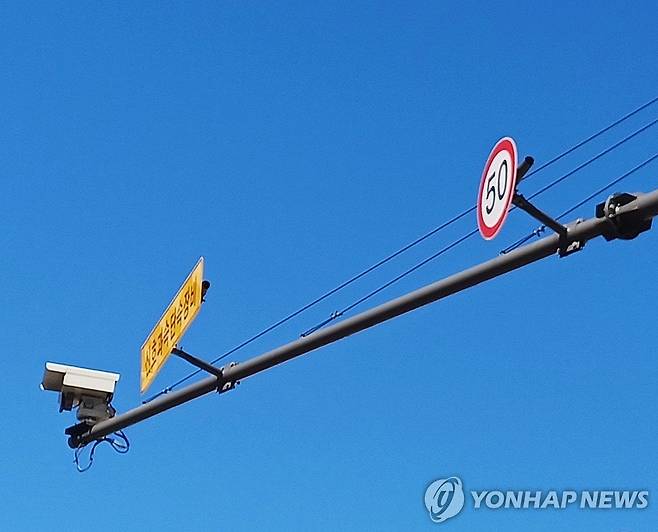 신호 과속 단속장비 (기사와 직접 관련 없음) [연합뉴스 자료사진. 재판매 및 DB 금지]