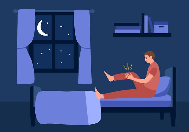 수면을 방해할 정도의 다리 경련이 당뇨병 위험을 크게 높이는 것으로 나타났다. 사진=게티이미지뱅크