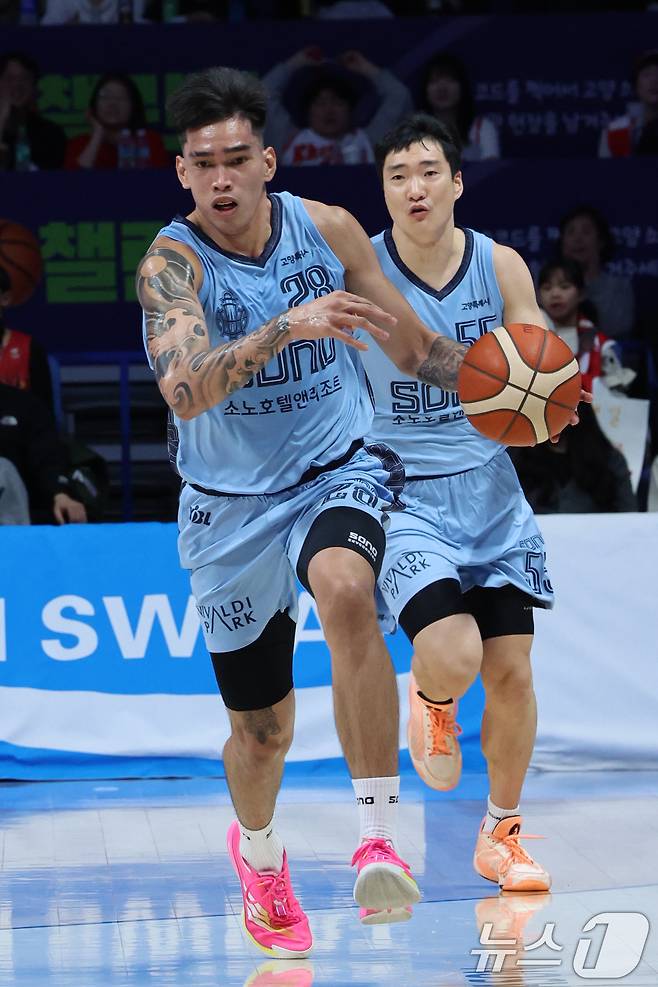 고양 소노의 케빈 켐바오. / 뉴스1 DB ⓒ News1 황기선 기자