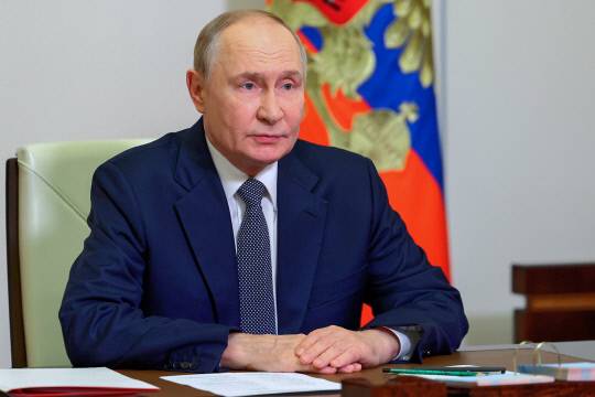 블라디미르 푸틴 러시아 대통령. 연합뉴스