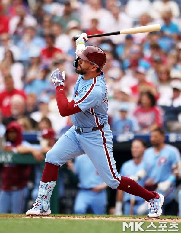 필라델피아는 이번 시즌 파우더 블루 유니폼을 입었을 때 승률이 좋았다. 사진= MK스포츠 DB