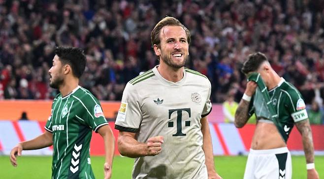 바이에른 뮌헨에서 활약하는 해리 케인이 EPL 복귀설을 일축했다. /사진=로이터