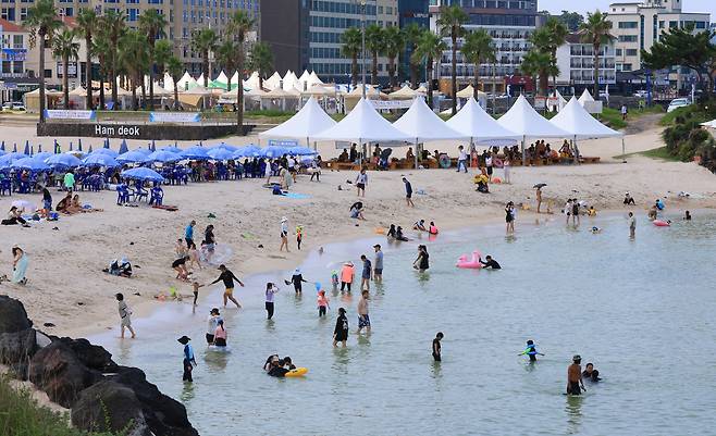 제주 함덕해수욕장 [연합]