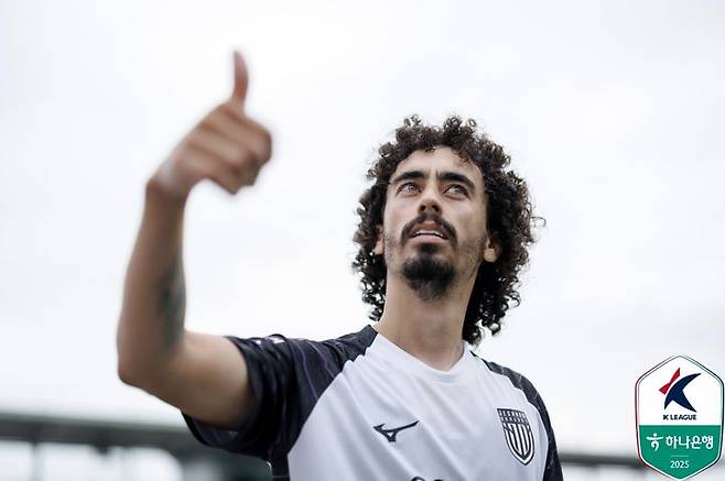 [서울=뉴시스]K리그2 전남 발디비아. (사진=한국프로축구연맹 제공)