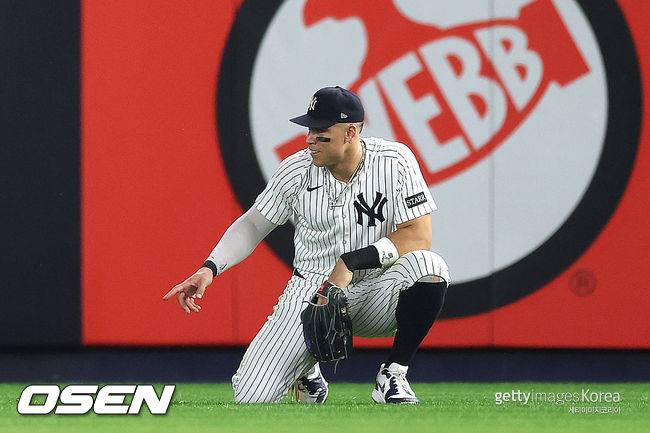 [사진] 애런 저지 ⓒGettyimages(무단전재 및 재배포 금지)