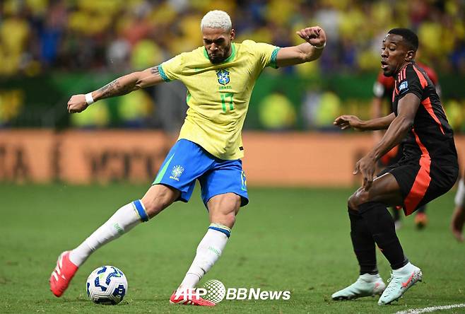 브라질 축구대표팀 미드필더 조엘링톤. /AFPBBNews=뉴스1