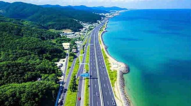 포항~영덕 고속도로 가상도./경북도제공