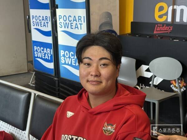 고명준이 첫 가을야구를 앞두고 있다(사진=스포츠춘추 박승민 기자)