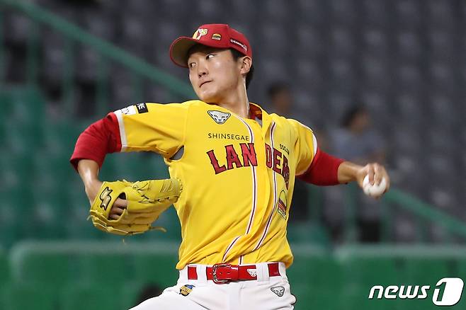 SSG 랜더스 투수 김건우. 뉴스1 DB ⓒ News1 민경석 기자