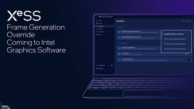 XeSS 2.0 지원 게임도 자동으로 XeSS 3.0을 지원하며 드라이버 인터페이스로 설정 가능하다.