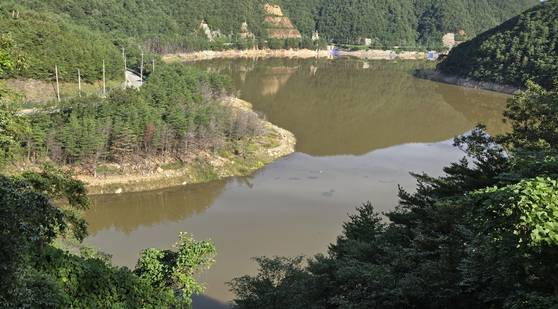 물 가득한 강릉 오봉저수지. 연합뉴스