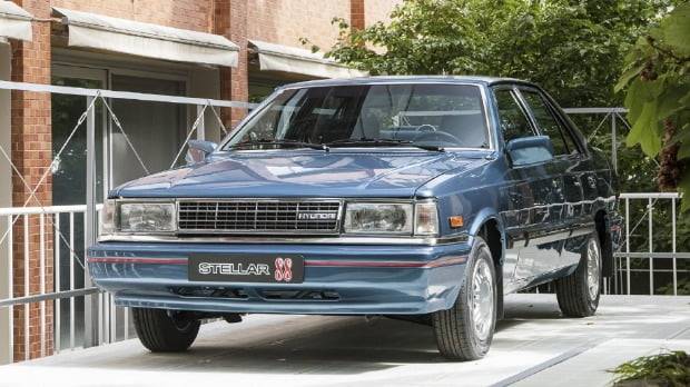 현대차가 최근 복원한 스텔라 88. 사진=현대차