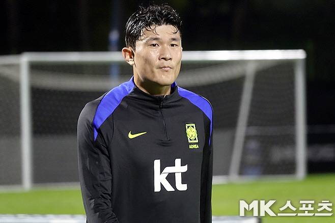 한국 축구 대표팀 수비 핵심 김민재. 사진=이근승 기자