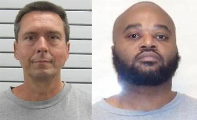 숨진 어니스트 니콜스(왼쪽), 니콜스를 살해한 것으로 추정되는 윌버트 볼드윈(오른쪽). /사진=노스캐롤라이나주 수사국