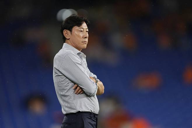 프로축구 울산 HD와 계약이 해지된 신태용 감독. 울산 구단