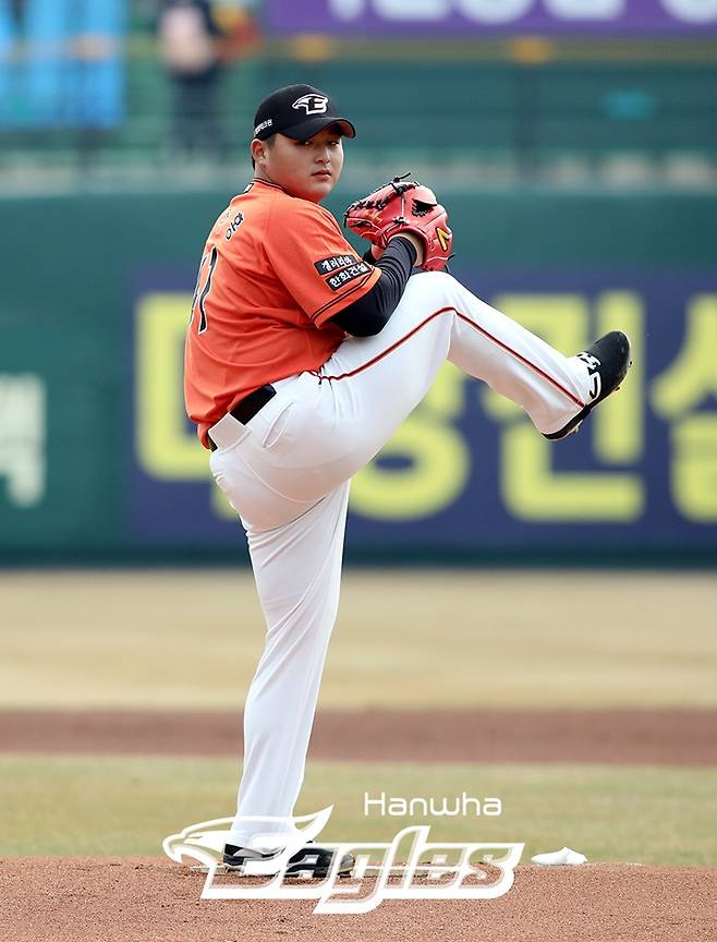 ▲ 한화가 선수단 정리에 나섰다. 좌완투수 박성웅도 방출 대상이다. 개명 전에는 박주홍이라는 이름으로 뛰었다. ⓒ한화 이글스