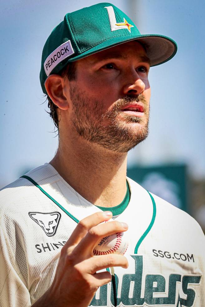 SSG 랜더스 외국인 에이스 드류 앤더슨. /사진=SSG 랜더스 제공