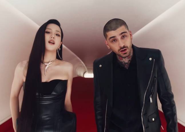 지수와 제인말리크의 EYESCLOSED /사진= 지수 인스타그램