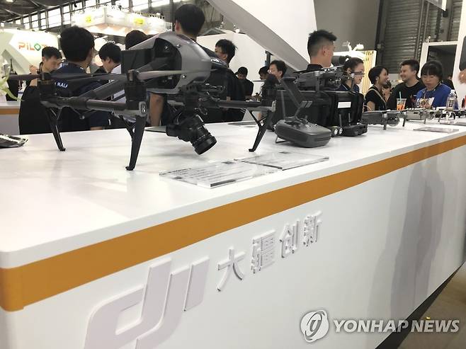 중국 드론들 [연합뉴스 자료사진]