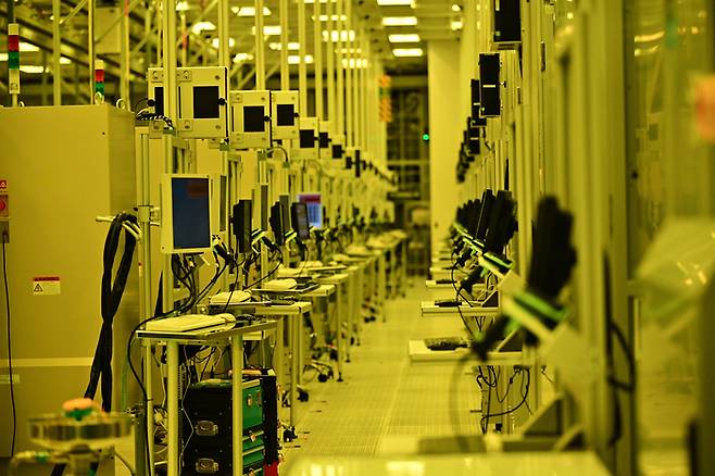 인텔 오코틸로 캠퍼스 팹 52 내 전경(사진=인텔)