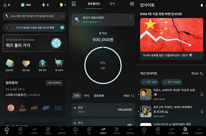 모바일 에듀 핀테크 서비스 캐츠비는 스마트폰 시대에 맞는 금융 교육 플랫폼을 제공한다 / 출처=IT동아
