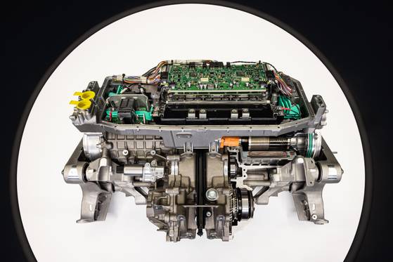 전방 전기모터 시스템. [사진 페라리]