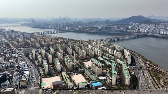 서울 강남구 압구정 현대아파트 전경. 최혁 한국경제신문 기자
