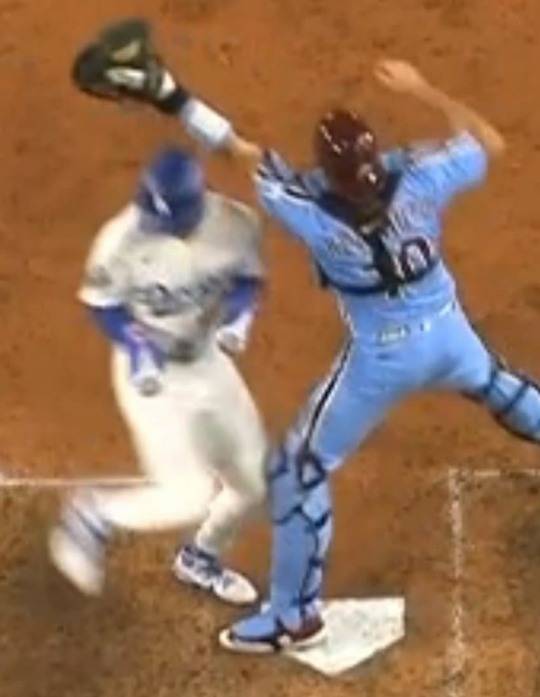 김혜성이 홈으로 들어오는 장면 [TV 중계 화면 캡처]