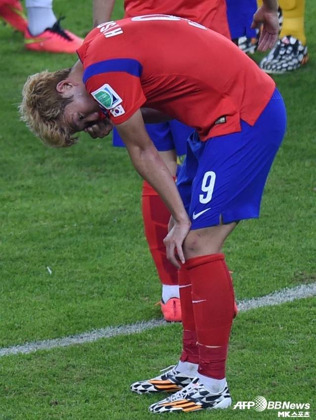 손흥민은 첫 월드컵에서 알제리를 만나 큰 아픔을 겪었다. 사진=AFPBBNews=News1