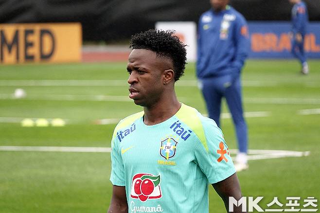 브라질 축구 대표팀 ‘에이스’ 비니시우스 주니오르. 사진=이근승 기자